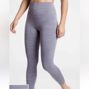 Athleta Leggings Elation Space Dye 7/8 Ankle Leggings Size Medium